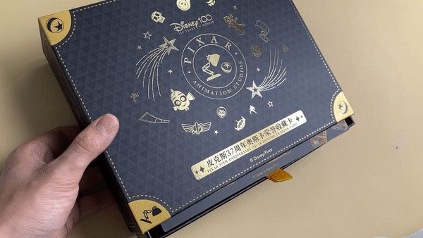 皮克斯37周年奥斯卡荣誉收藏卡PG电子麻将胡了2模拟器拆盒测评(图2)